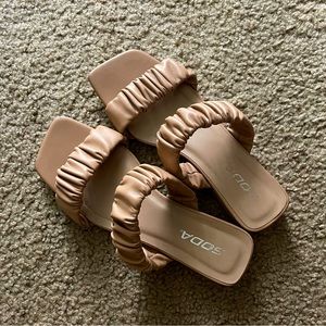 Scrunchie Sandals